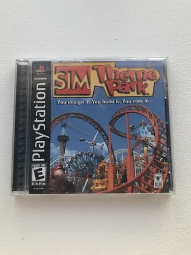 SimTheme Park (Sony PlayStation 1, 2000) Ps1