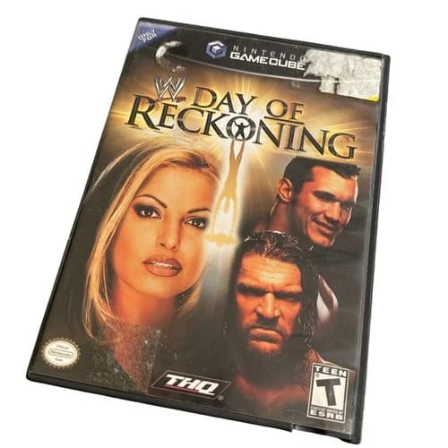 WWE Day of Reckoning Nintendo GameCube NGC THQ 2004 CIB Wrestling Video Game