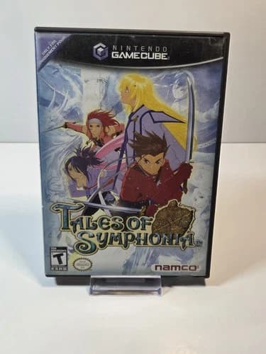 Tales of Symphonia (GameCube, 2004) Cib Cd Clean
