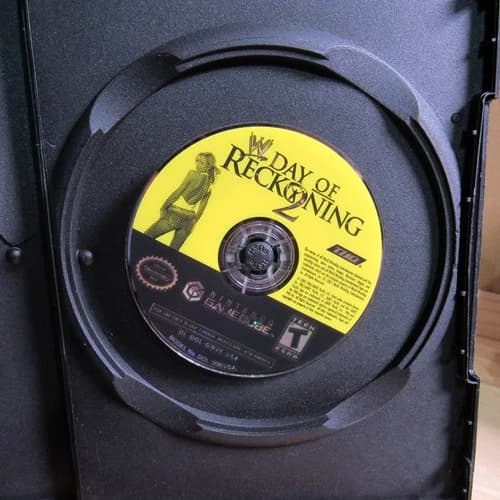 WWE Day of Reckoning 2 Nintendo GameCube GCN 2005 DL-DOL-GW2E-USA Disc Only