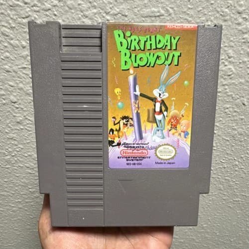 Kemco The Bugs Bunny Birthday Blowout Nintendo NES NTSC-U/C Game Cartridge
