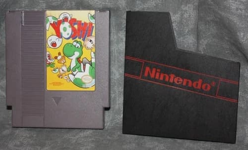 Nintendo NES Yoshi Game Cartridge - Tested Works!