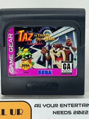 Taz in Escape From Mars (Sega Game Gear, 1995) ) Tested
