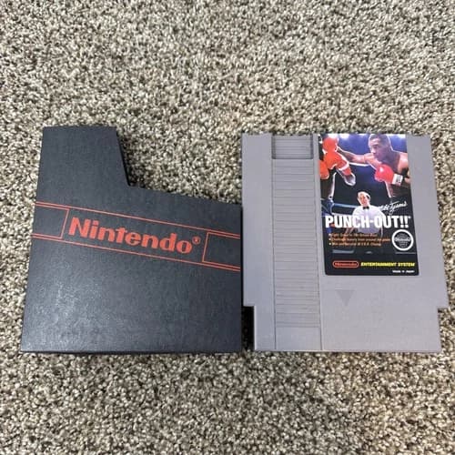 Mike Tyson’s Punch-Out NES Nintendo Entertainment System Cartridge Only Test
