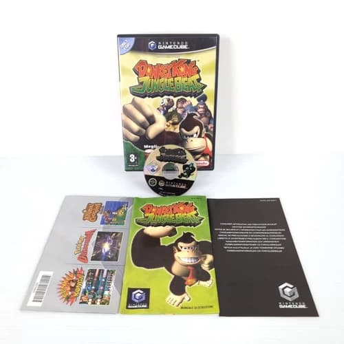 Donkey Kong Jungle Beat Gamecube ITA COMPLETE Great Condition Nintendo