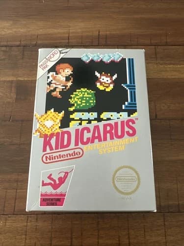 Kid Icarus (1987) CIB with Manual And Black Sleeve