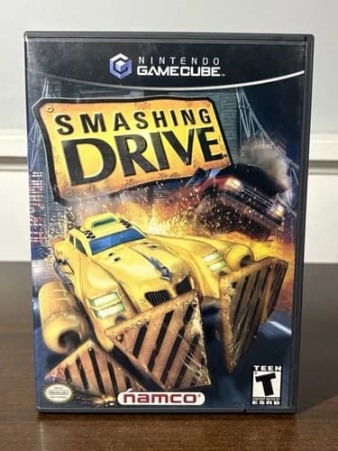 Smashing Drive - Nintendo GameCube (2002) Complete Video Game