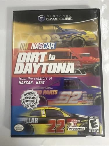NASCAR: Dirt to Daytona (Nintendo GameCube, 2002) Complete CIB - TESTED