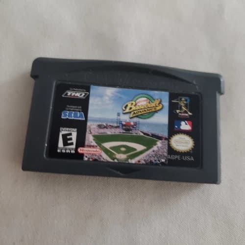 Baseball Advance (Nintendo Game Boy Advance, THQ) Sports TESTED