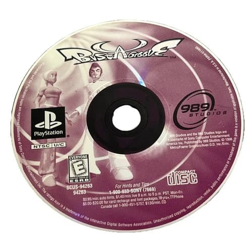 Bust A Groove - Sony Playstation 1, 1998 | PS1 | Disc Only | Resurfaced | TESTED