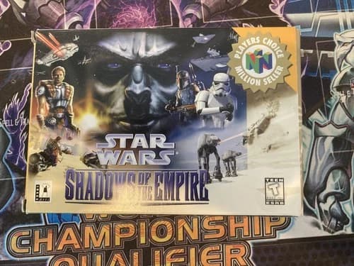 Star Wars: Shadows of the Empire (N64, 1996) CIB, Tested, Great Cond, Fast Ship!