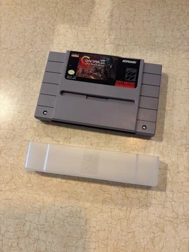 Konami Contra III: The Alien Wars Nintendo SNES 1992 Authentic Tested Cart Only