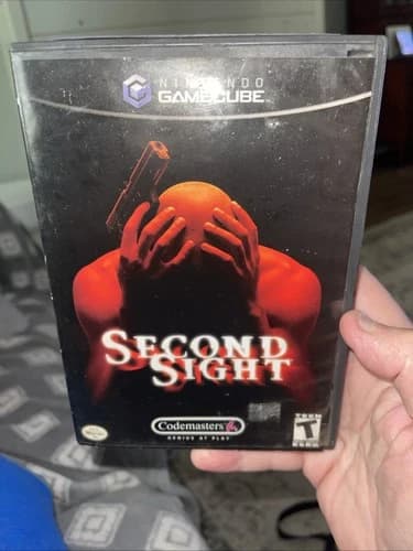 Second Sight Nintendo GameCube Complete CIB Cleaned Disc Tested Free Ship