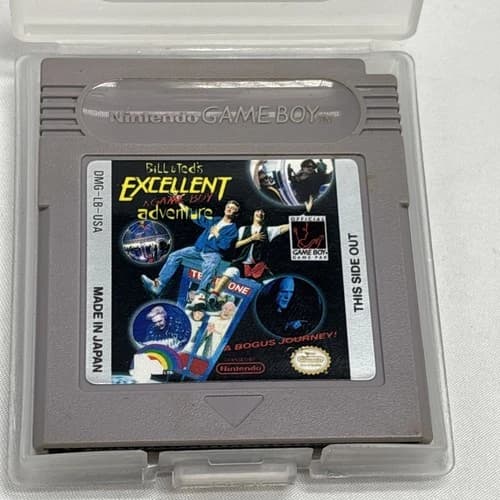 Bill and Ted's Excellent Adventure GB Cartridge Authentic Tested GameBoy