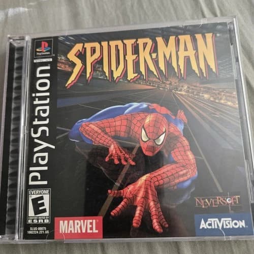 Spider-Man (Sony PlayStation 1, 2000) PS1 Complete