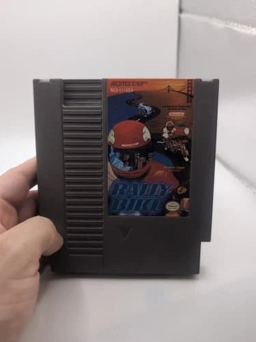 Rally Bike Nintendo Entertainment System NES Authentic Tested
