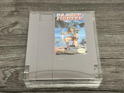 Dragon Fighter (Nintendo NES, 1990) Verified Authentic Cleaned & TESTED! **VGC**