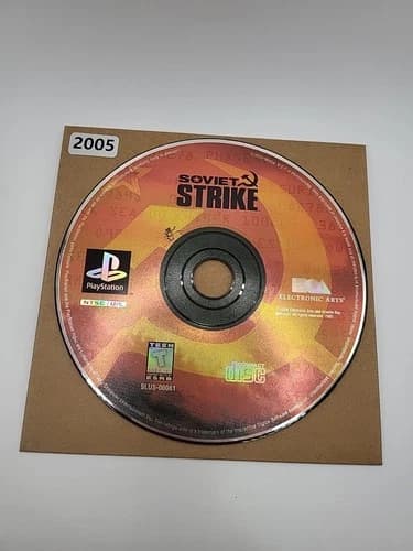 SOVIET STRIKE PS1 PLAYSTATION DISC ONLY NO USPS TRACKING