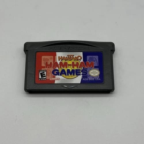 Rare Hamtaro: Ham Ham Games Nintendo GBA Gameboy Advance Authentic - Cart Only