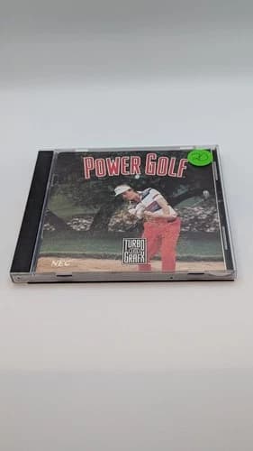 Power Golf (TurboGrafx-16, 1989) COMPLETE IN BOX CIB GREAT CONDITION