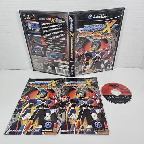 Mega Man X: Command Mission (Nintendo GameCube, 2004) Complete CIB TL