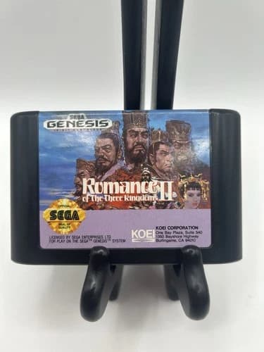 Romance of the Three Kingdoms II - Sega Genesis - Cartridge Only Tested