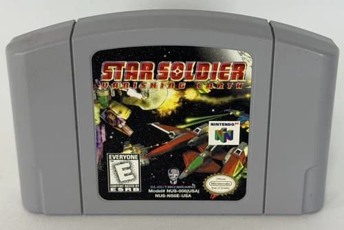 STAR SOLDIER VANISHING EARTH - NINTENDO 64 N64 - CART ONLY *TESTED & WORKING*