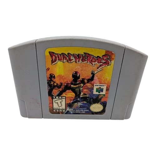 Dual Heroes (Nintendo 64, N64) Authentic & Tested Cartridge Only