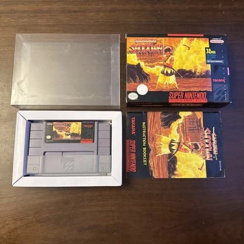 Samurai Shodown (Super Nintendo SNES) Complete - Tested - Authentic