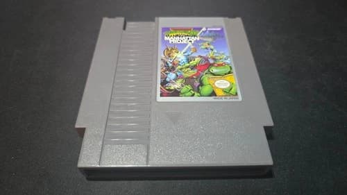 Teenage Mutant Ninja Turtles III The Manhattan Project Authentic Nintendo NES NM