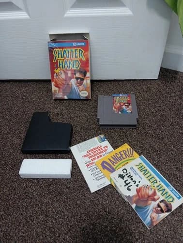 Shatterhand Nintendo NES, 1991 Complete CIB Box Manual Inserts Tested