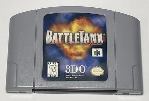 Battletanx (Nintendo 64, N64) Game - Authentic - Cartridge Only