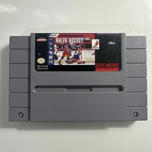 NHLPA Hockey 93 (Super Nintendo, SNES) Cart Only - Tested