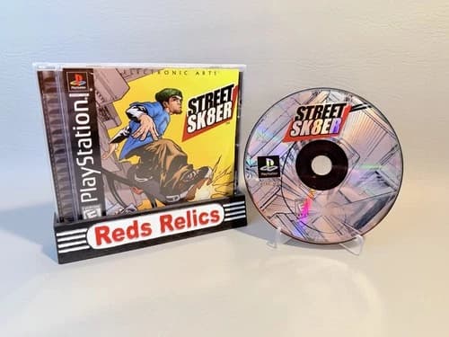 Sony Playstation 1 PS1 Street Sk8er CIB Cleaned & Tested