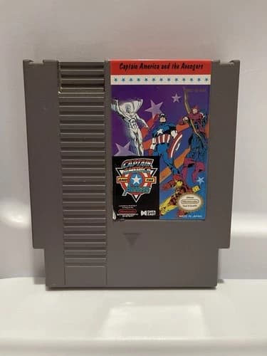 Captain America and The Avengers (Nintendo Entertainment System NES 1991) TESTED