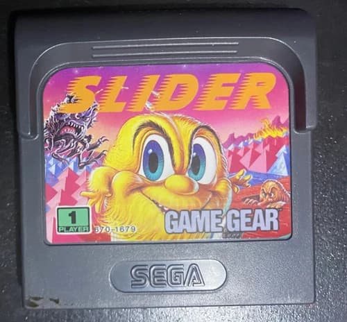 Slider - Sega Game Gear - Sega - Acceptable Condition