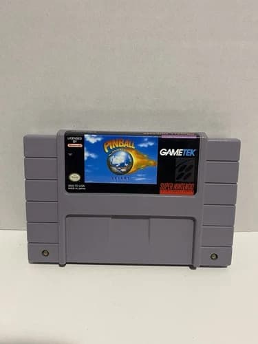 PINBALL DREAMS (Super Nintendo) SNES Tested And Working! Cart Only