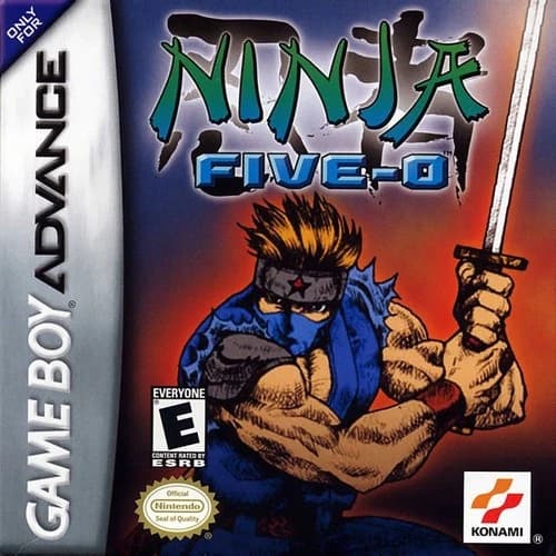 Ninja Five-O - Game Boy Advance GBA Game