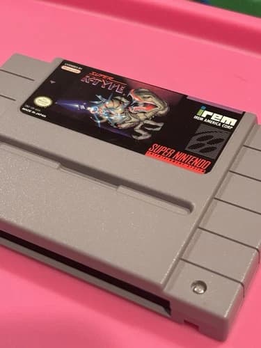 Super R-Type (Super Nintendo SNES, 1991) Authentic Game Cartridge : SHIPS FREE!!