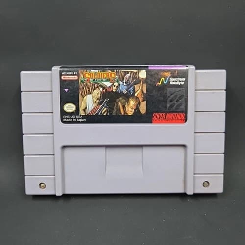 Soldiers of Fortune - Super Nintendo SNES - Tested Authentic