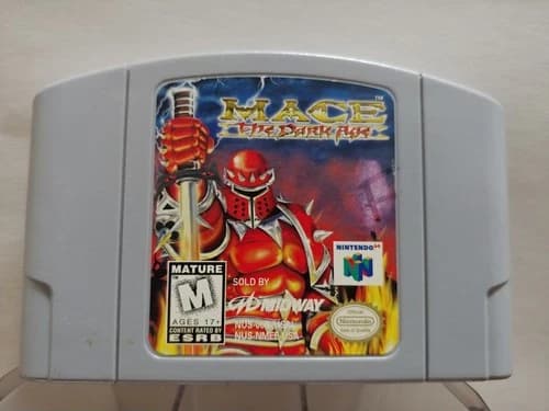Mace: The Dark Age (Nintendo 64, 1997) N64 Authentic Cartridge Only - Tested