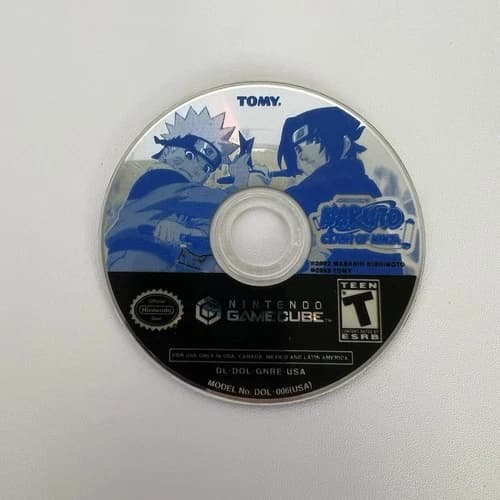 Naruto: Clash of Ninja (Nintendo GameCube, 2006) Disc only tested & working