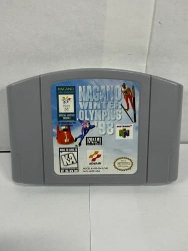 Nagano Winter Olympics '98 (Nintendo 64) N64 AUTHENTIC Cartridge Only TESTED!