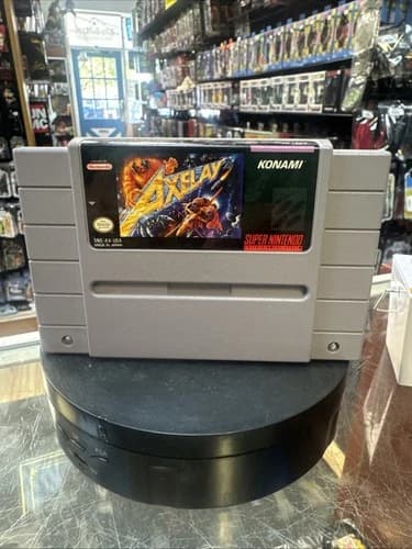 Axelay (Super Nintendo SNES, Vintage Video game)