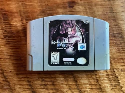 Killer Instinct Gold Nintendo 64 (N64) Authentic Tested & Working