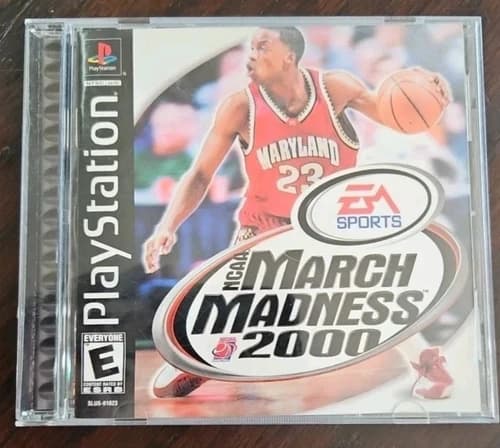 PS1 : NCAA MARCH MADNESS 2000 !! BL COMPLETE w/MANUAL