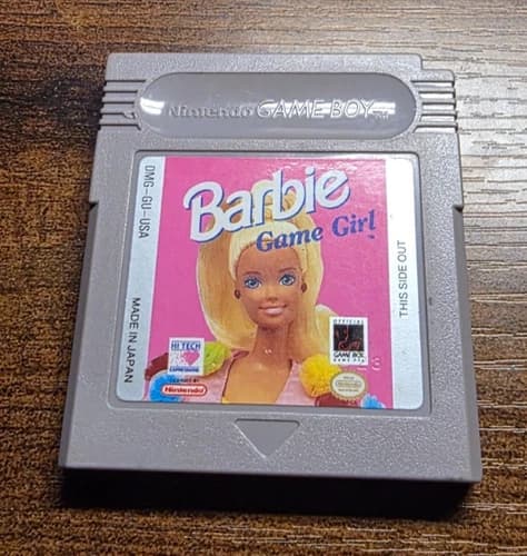 Barbie Game Girl Nintendo Gameboy Cartridge Tested Working