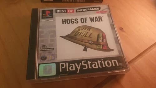 HOGS OF WAR - PlayStation (PS1) - Boxed/Complete - Pristine Condition.