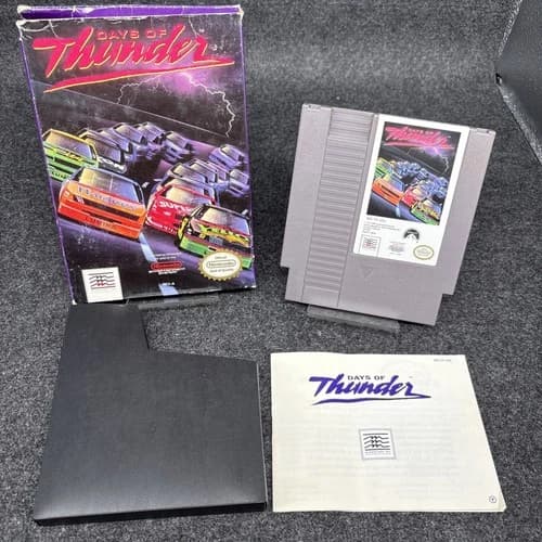 Days of Thunder (NES) - Authentic CIB Good Condition
