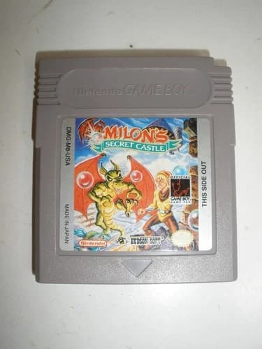 Milon's Secret Castle Game Nintendo Game Boy Tested